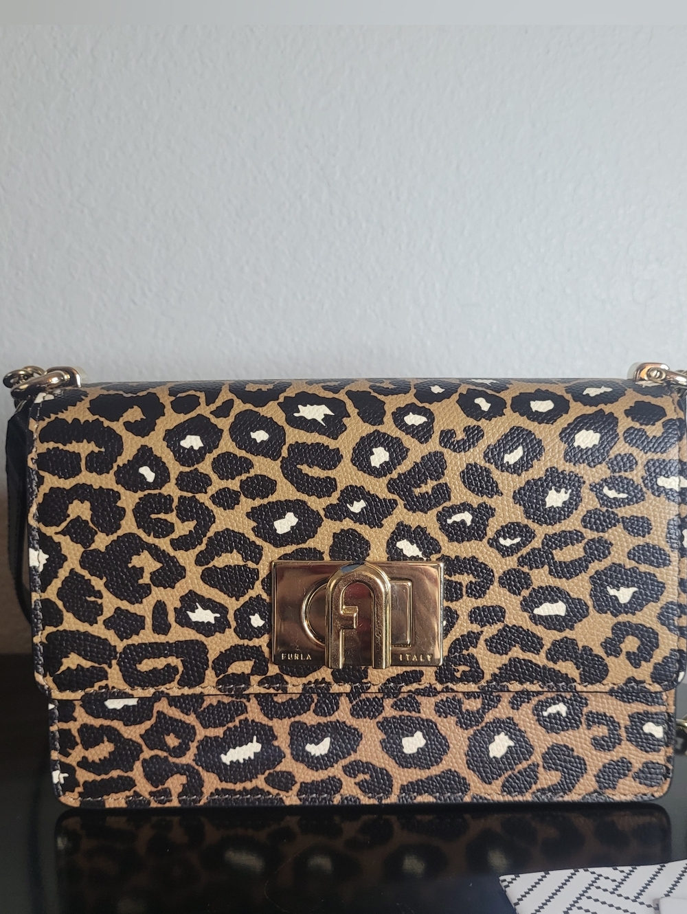 FURLA 1927 CROSSBODY MINI BAG - Cheetah print 🐆 - Picture 2 of 14